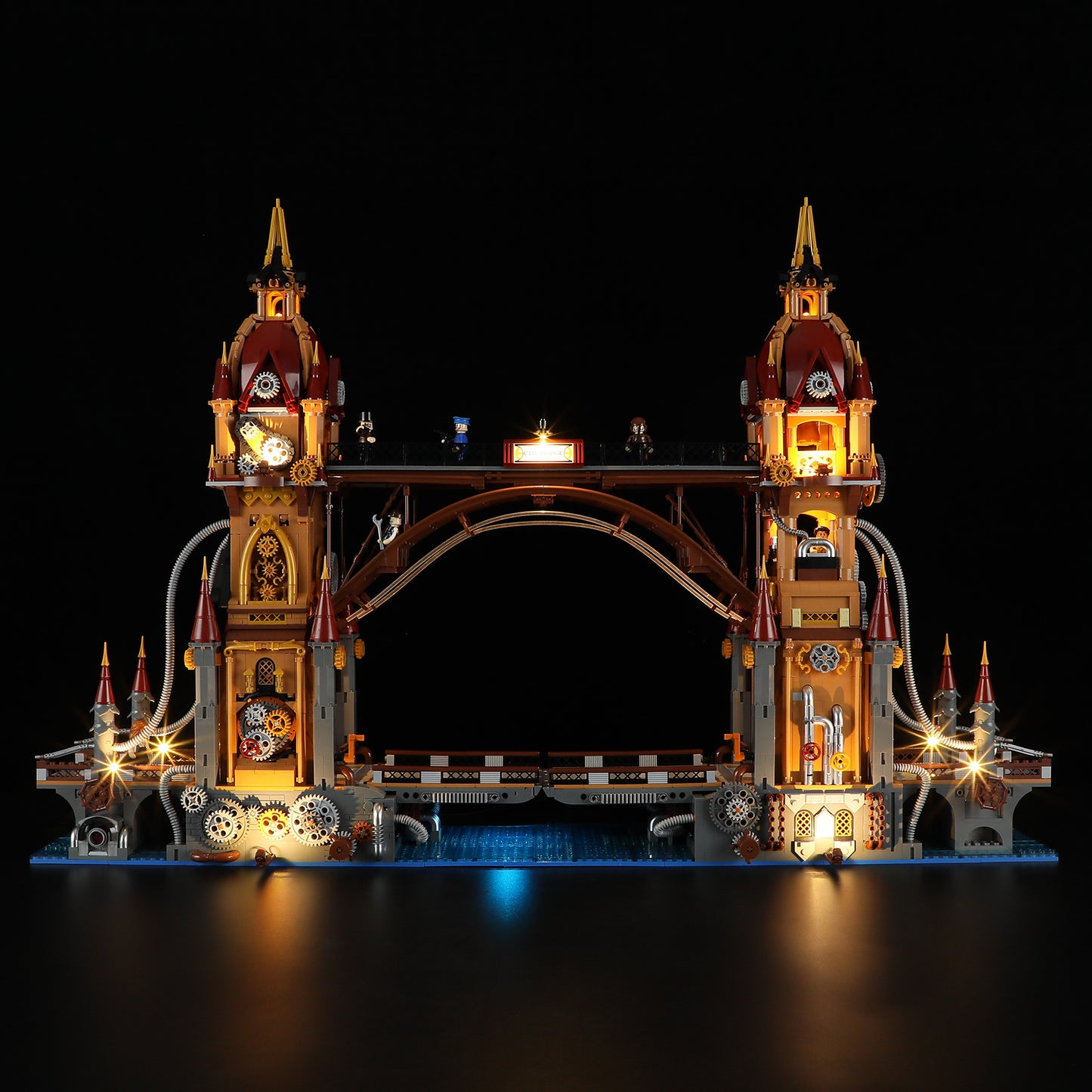 Lumibricks F9047 Steampunk City Bridge Building Toy Set | 3170 PCS