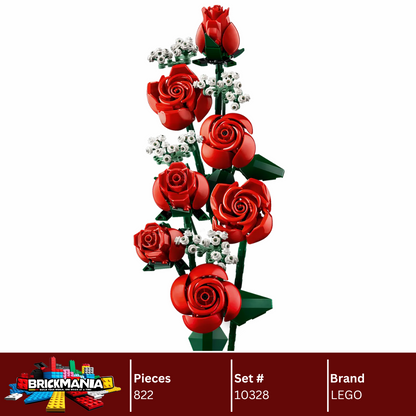 LEGO 10328 Botanicals Bouquet of Roses | 822 PCS