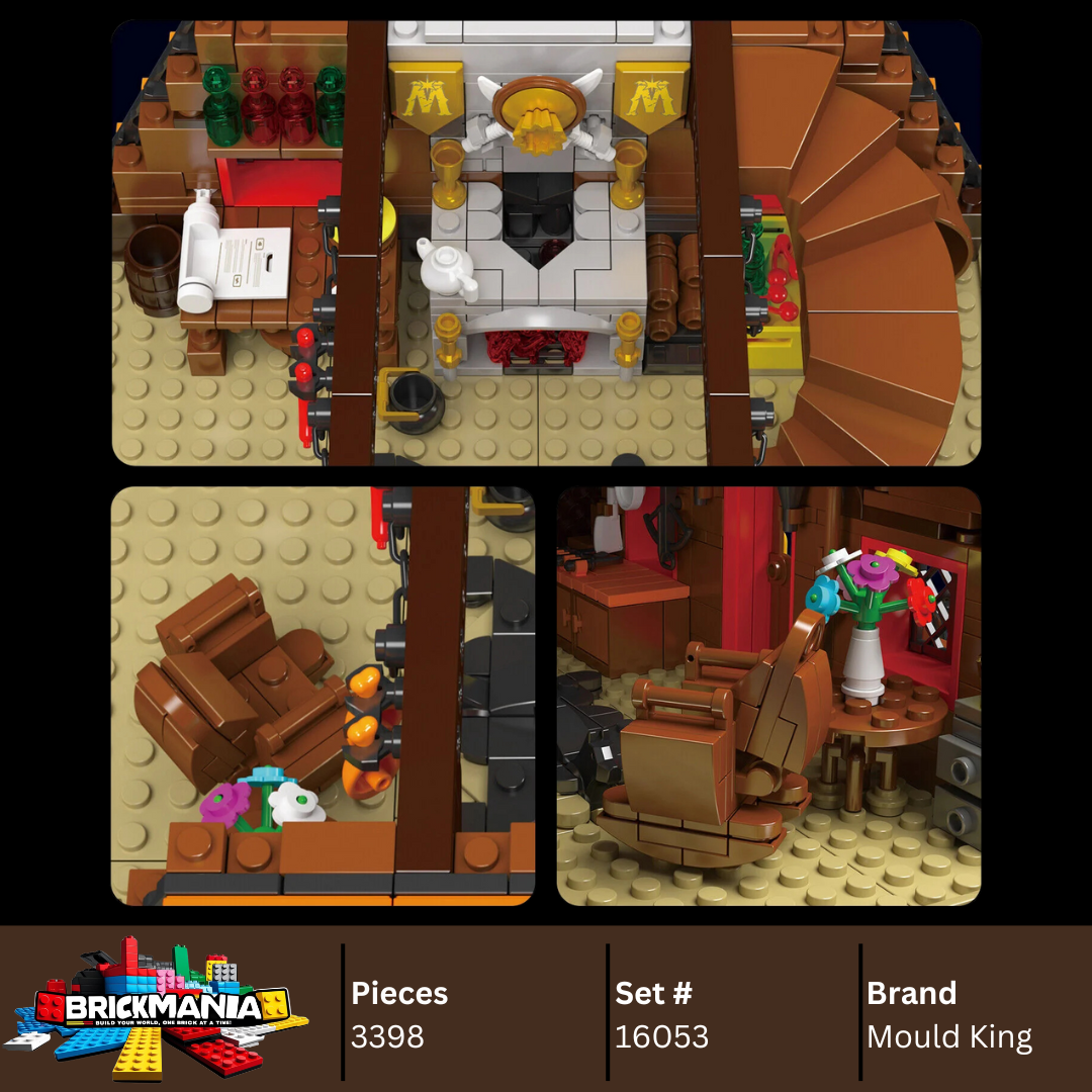 Mould King 16053 Cabin in The Woods Building Toy Set | 3,398 PCS