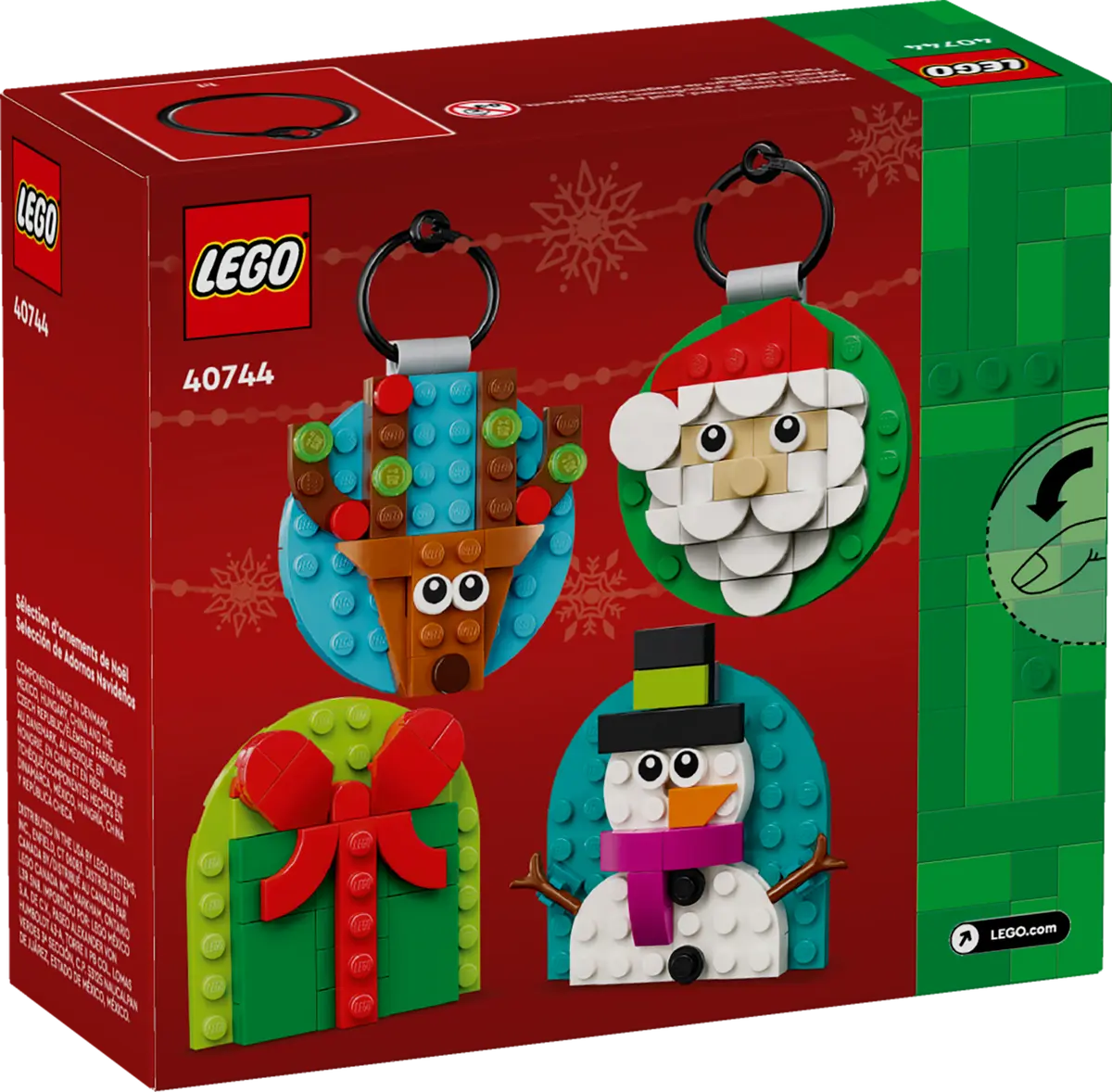 LEGO 40744 Christmas Ornament Selection | 153 PCS