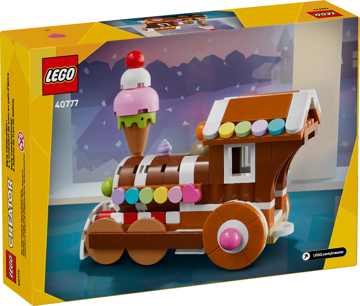 LEGO 40777 Creator Celebration Series: Gingerbread Train Ornament | 190 PCS