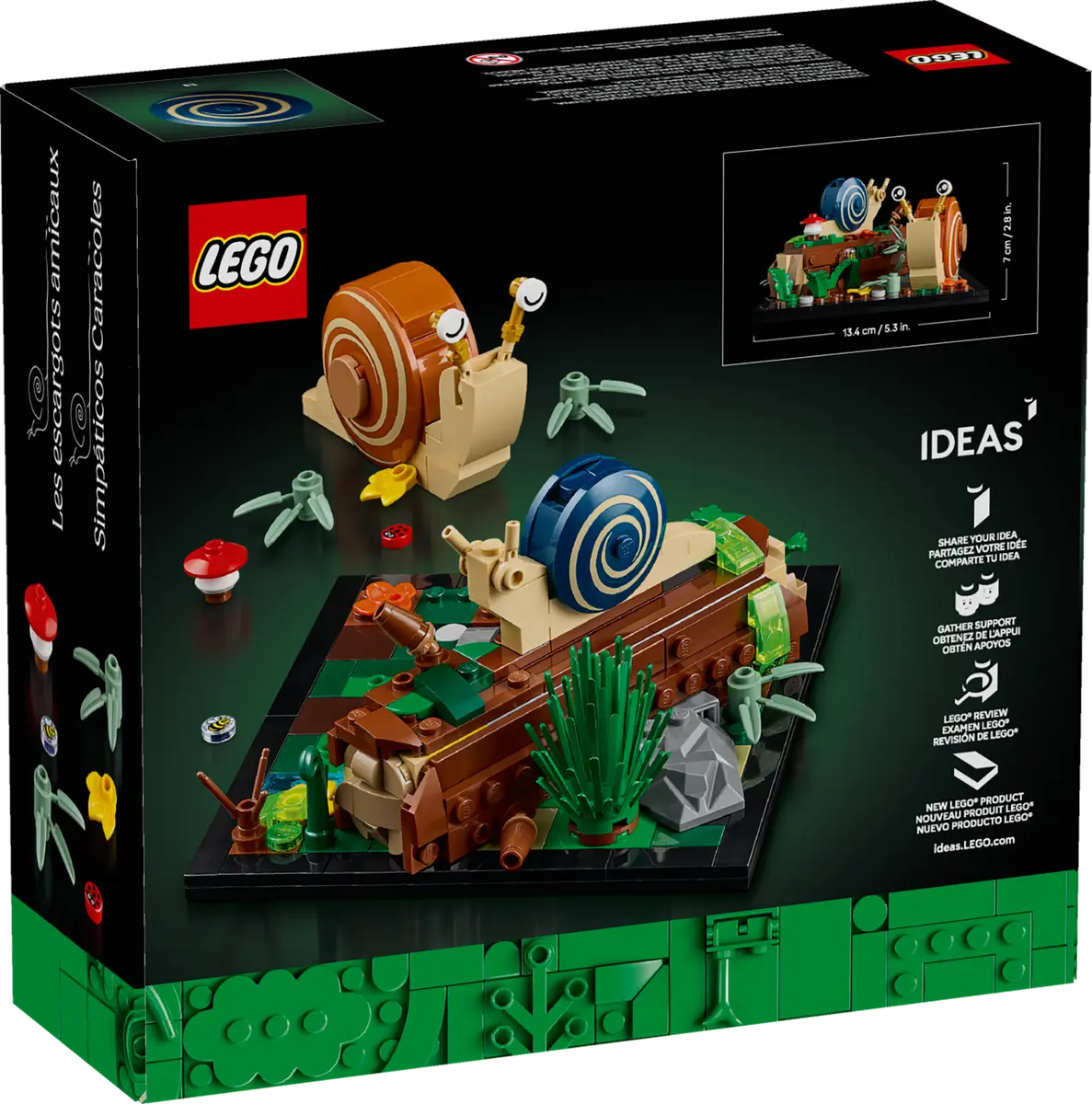 LEGO 40788 Ideas Friendly Snails | 264 PCS