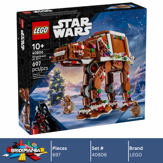LEGO 40806 Star Wars Gingerbread AT-AT™ Walker | 697 PCS