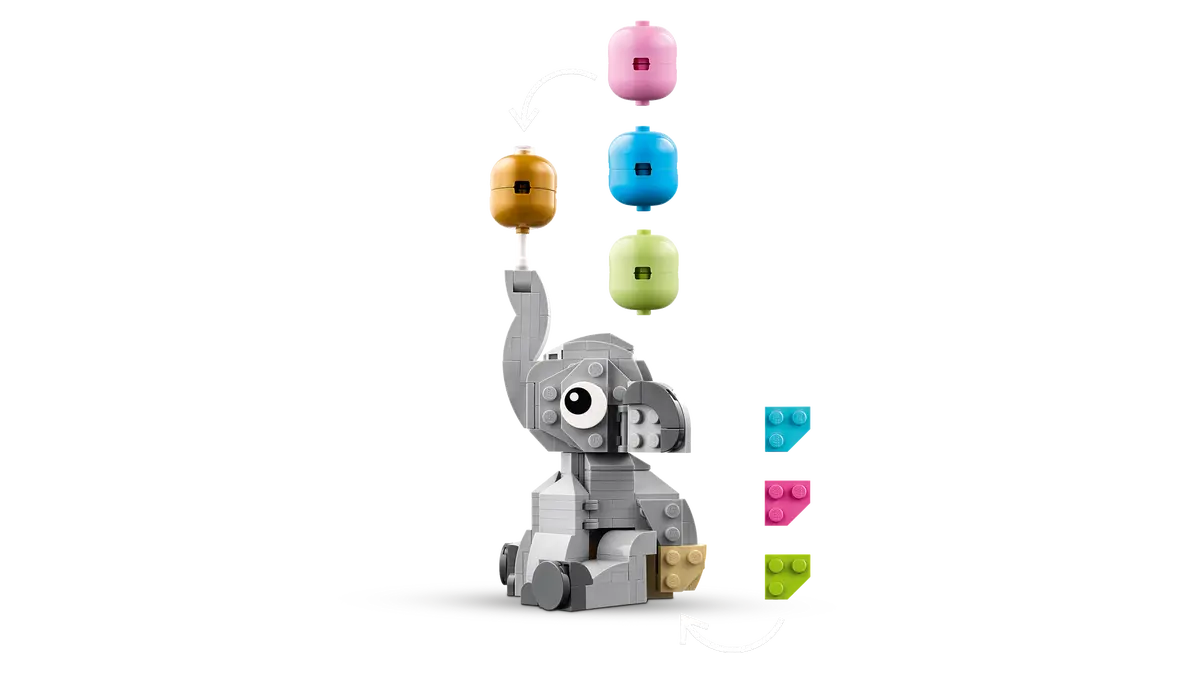 LEGO 40814 Creator Baby Elephant in the Sky | 402 PCS
