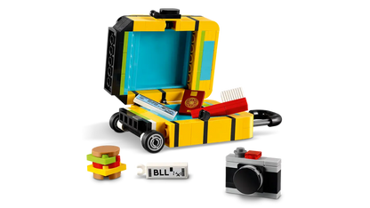 LEGO 40817 Creator Yellow Travel Suitcase | 184 PCS
