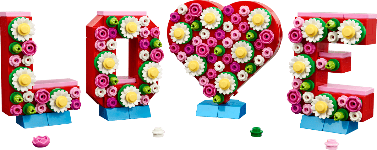 LEGO 40867 Botanicals Love Letters | 345 PCS