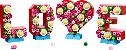 LEGO 40867 Botanicals Love Letters | 345 PCS