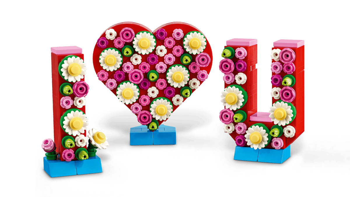 LEGO 40867 Botanicals Love Letters | 345 PCS