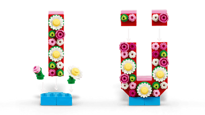 LEGO 40867 Botanicals Love Letters | 345 PCS