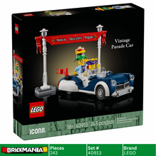 LEGO 40913 Icons Vintage Parade Car | 243 PCS