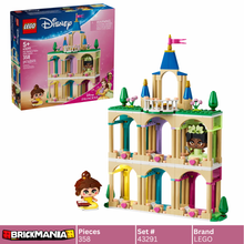 LEGO 43291 Disney Mini Belle & Tiana with Castle | 358 PCS