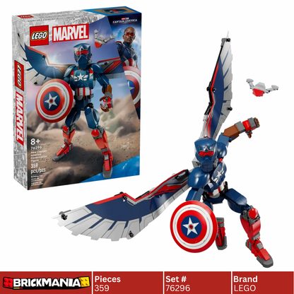 LEGO 76296 Marvel New Captain America Construction Figure | 359 PCS (Retired)