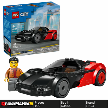 LEGO 60486 City EV Supercar | 109 PCS