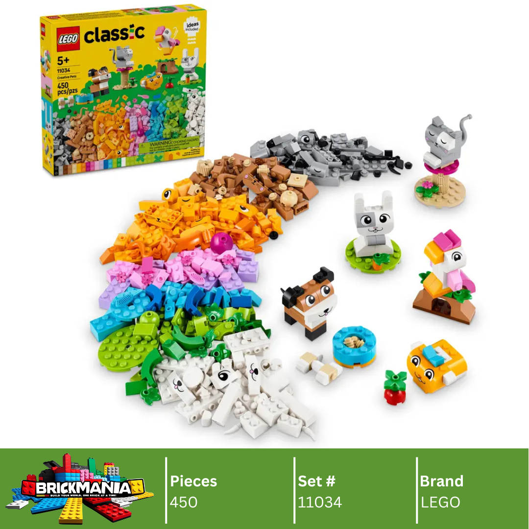 LEGO 11034 Classic Creative Pets | 450 PCS