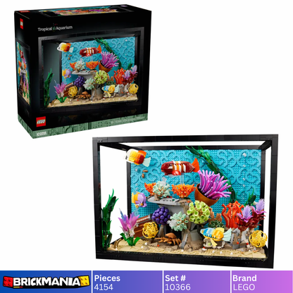 LEGO 10366 Icons Tropical Aquarium | 4154 PCS