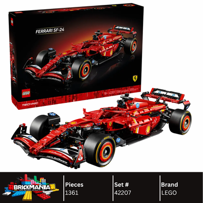 LEGO 42207 Technic F1 Ferrari SF-24 | 1361 PCS