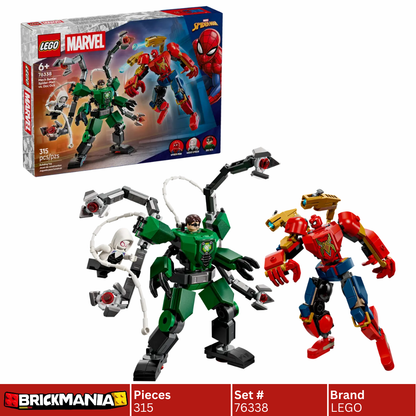 LEGO 76338 Marvel Mech Battle: Spider-Man vs. Doc Ock | 315 PCS