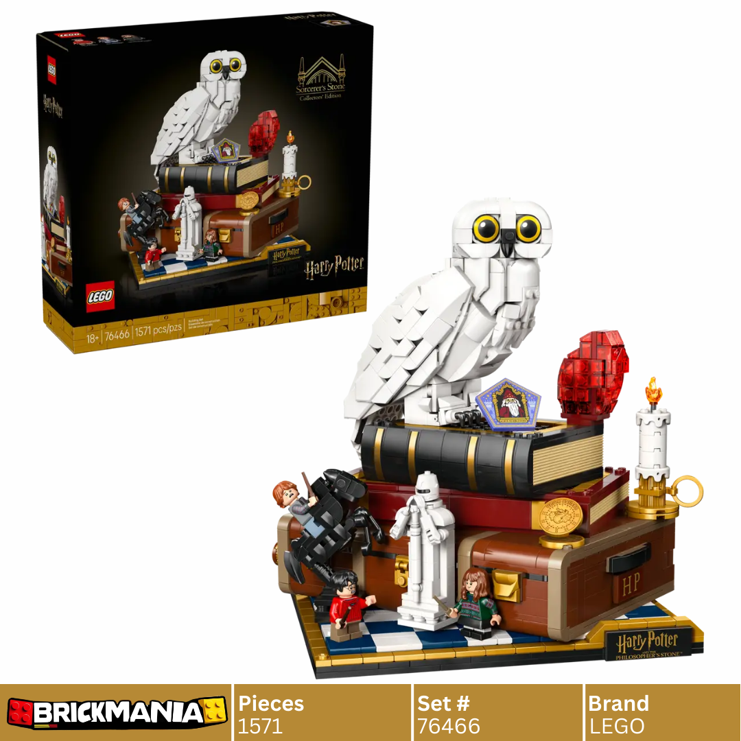 LEGO 76466 Harry Potter Sorcerer's Stone – Collectors' Edition | 1571 PCS