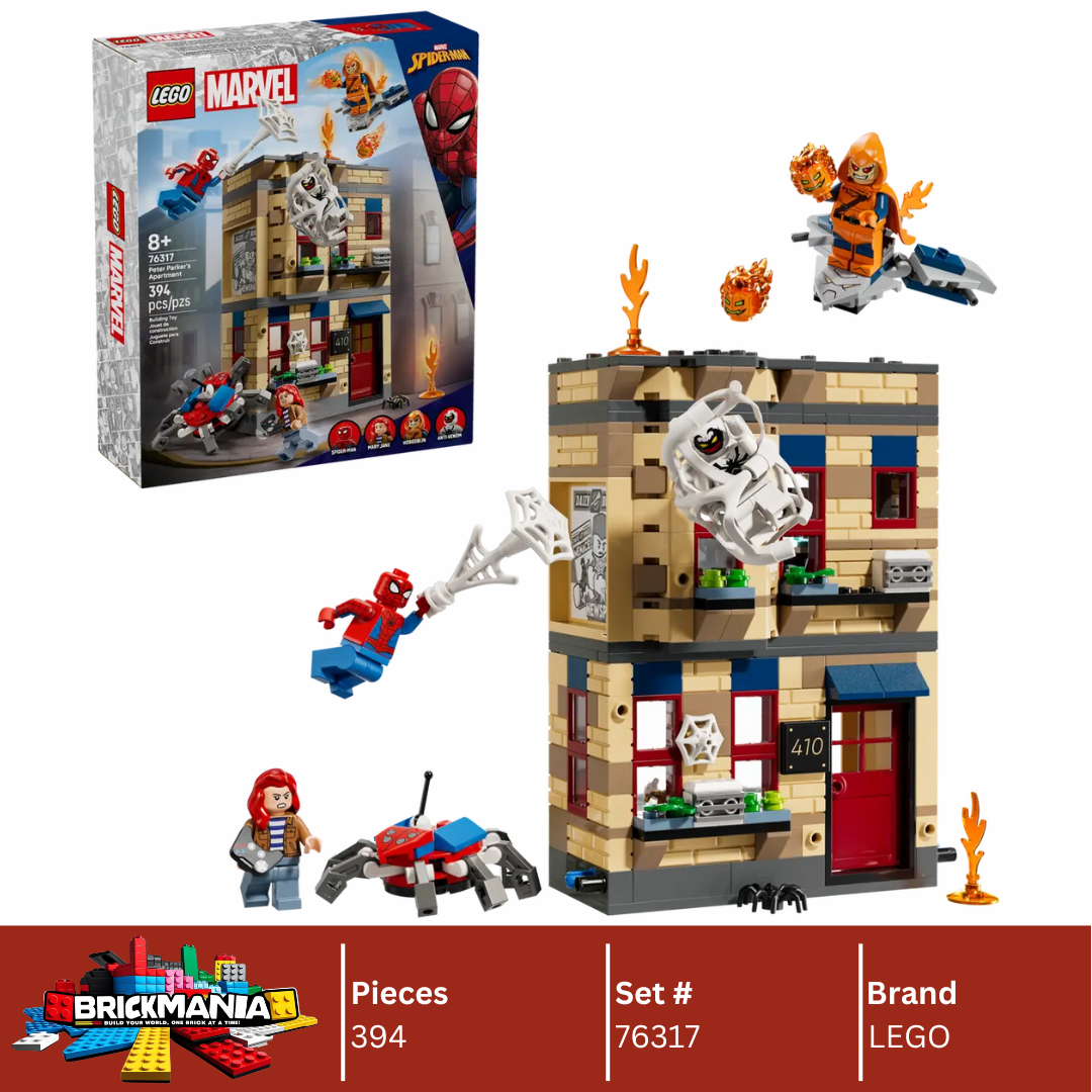 LEGO 76317 Marvel Peter Parker’s Apartment | 394 PCS