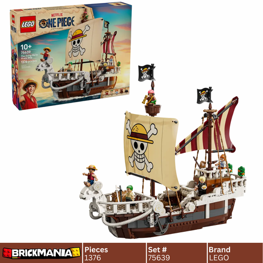 LEGO 75639 One Piece The Going Merry Pirate Ship | 1376 PCS