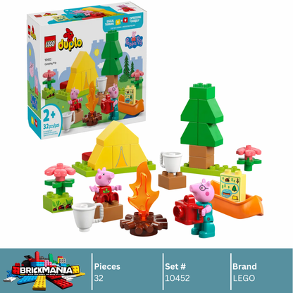 LEGO 10452 Peppa Pig Camping Trip | 32 PCS