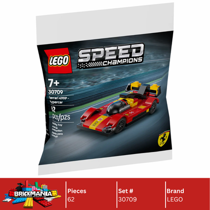 LEGO 30709 Car Ferrari 499P - Hypercar | 62 PCS