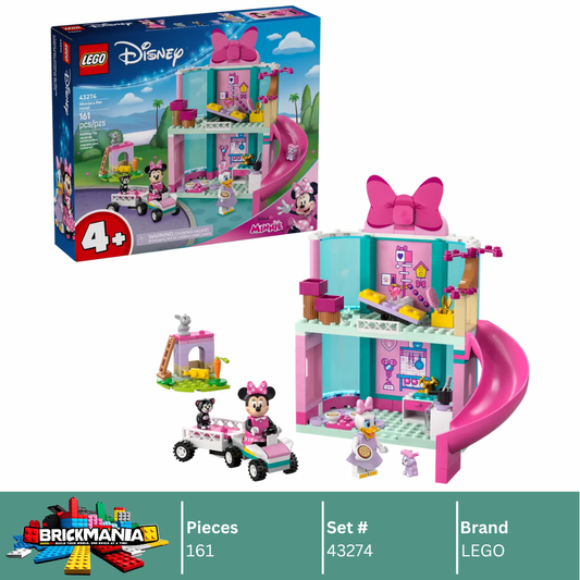 LEGO 43274 Mickey & friends Minnie's Pet Hotel | 161 PCS