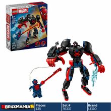 LEGO 76337 Marvel Miles Morales Mech vs. Spider-Man 2099 | 135 PCS