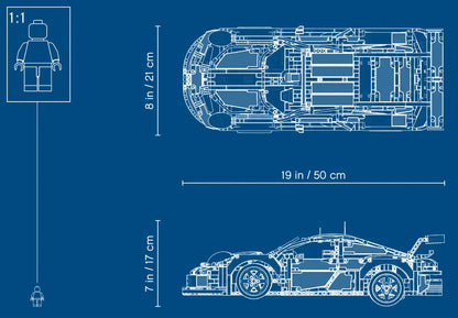 42096 Porsche 911 RSR | 1580 PCS