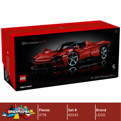 LEGO 42143 Technic Ferrari Daytona SP3 | 3778 PCS