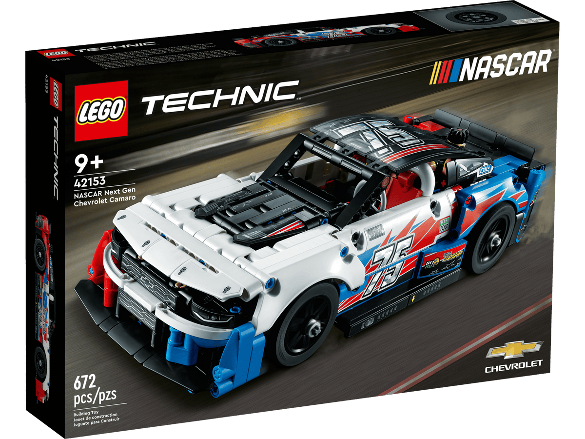 LEGO 42153 Technic NASCAR® Next Gen Chevrolet Camaro ZL1 | 672 PCS | Retired