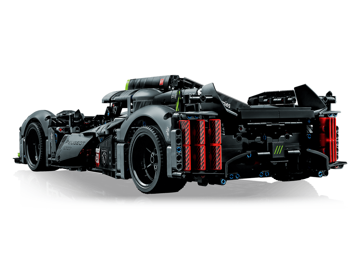 LEGO 42156 Technic PEUGEOT 9X8 24H Le Mans Hybrid Hypercar | 1775 PCS | Retired