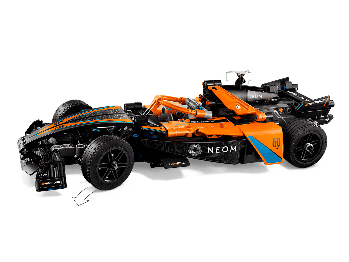 LEGO 42169 Technic NEOM McLaren Formula E Race Car | 452 PCS | Retired | Damaged Box