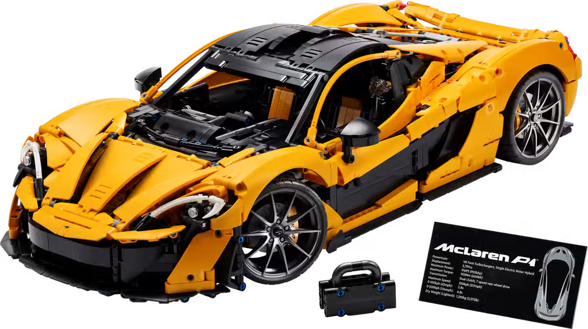 LEGO 42172 Technic McLaren P1™ | 3893 PCS