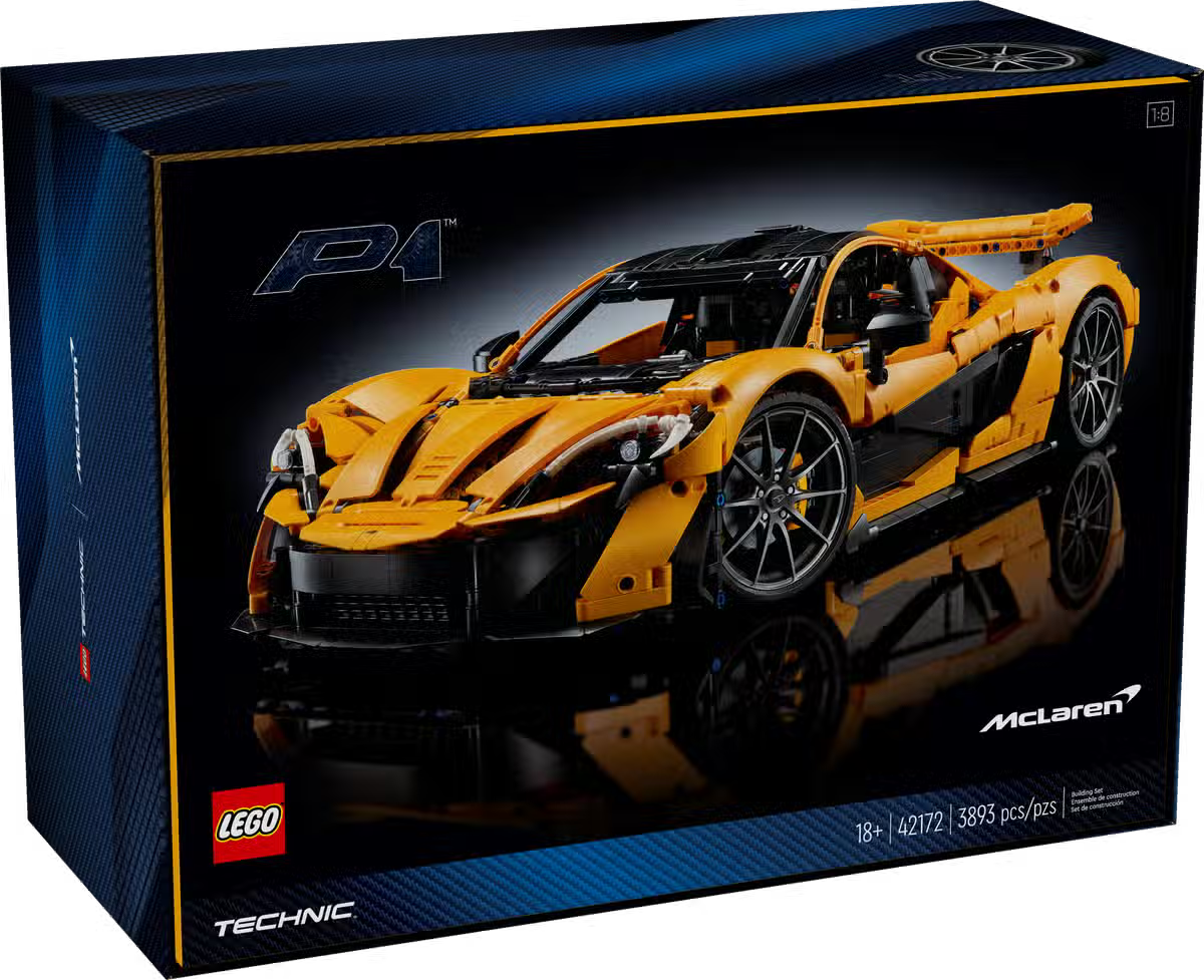 LEGO 42172 Technic McLaren P1™ | 3893 PCS