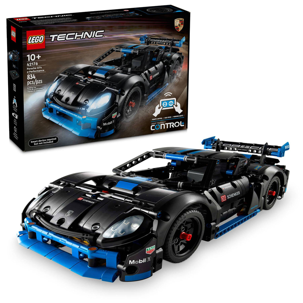 LEGO 42176 Technic Porsche GT4 e-Performance Race Car | 836 PCS | Retired
