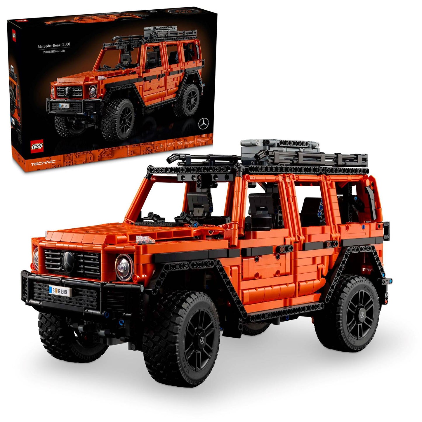 LEGO 42177 Technic Mercedes-Benz G 500 PROFESSIONAL Line | 2891 PCS