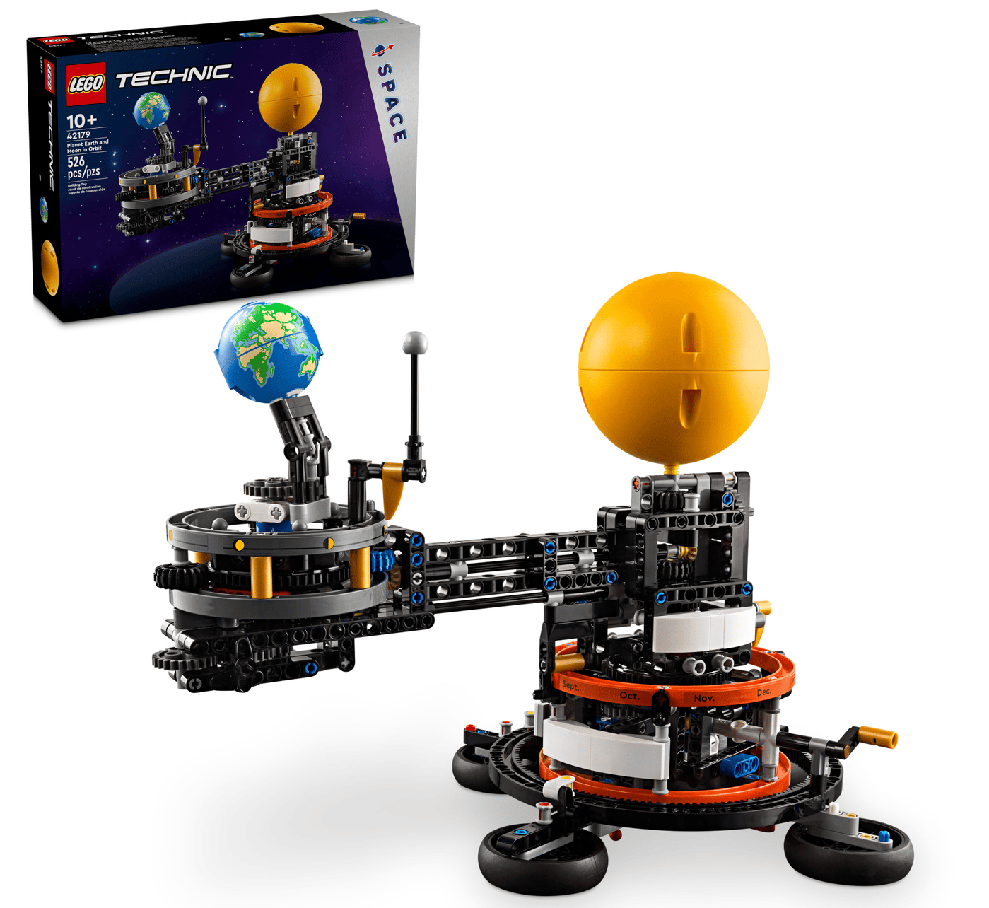 LEGO 42179 Technic Planet Earth and Moon in Orbit | 526 PCS