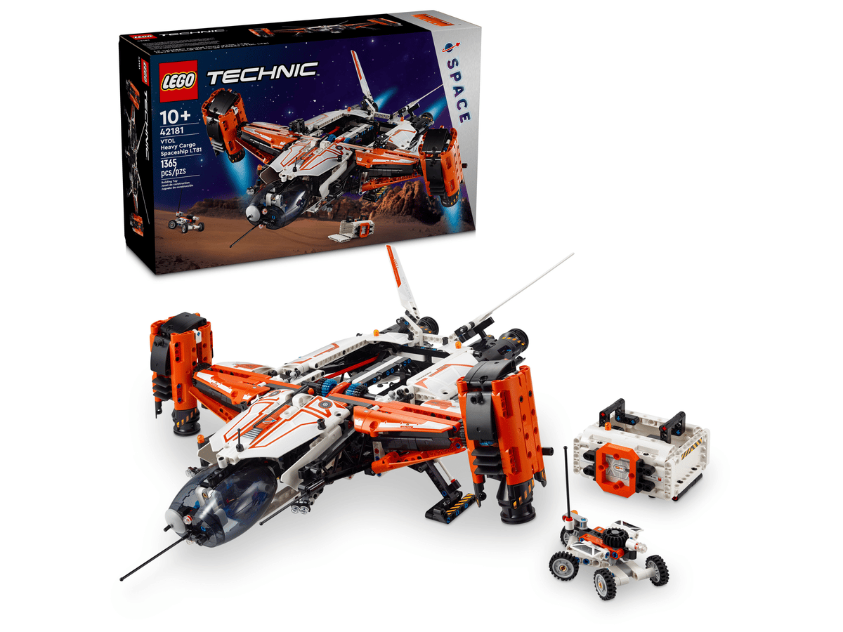LEGO 42181 Technic VTOL Heavy Cargo Spaceship LT81 | 1365 PCS | Retired