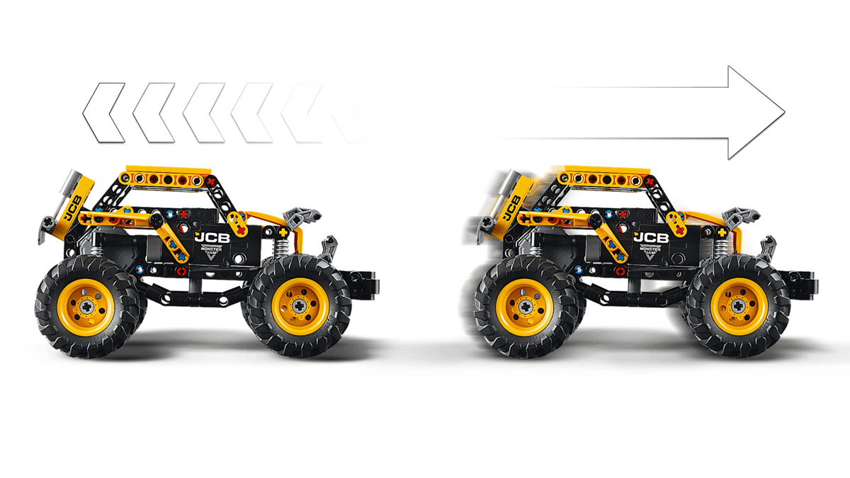 LEGO 42199 Technic Monster Jam™ DIGatron™ Pull-Back | 218 PCS
