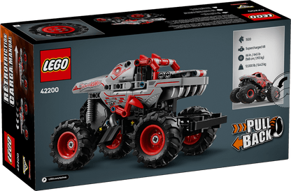 LEGO 42200 Technic Monster Jam™ ThunderROARus™ Pull-Back | 232 PCS