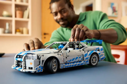 LEGO 42210 Technic 2 Fast 2 Furious Nissan Skyline GT-R (R34) Car | 1410 PCS