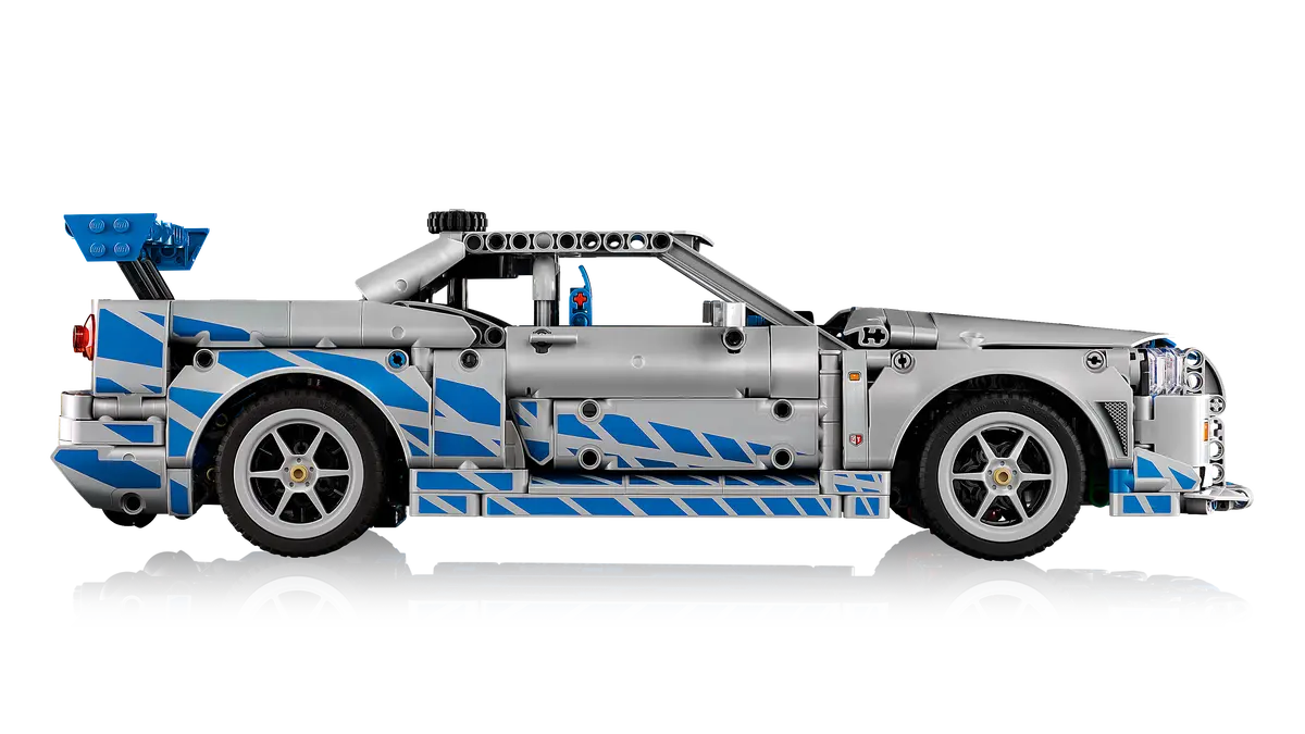 LEGO 42210 Technic 2 Fast 2 Furious Nissan Skyline GT-R (R34) Car | 1410 PCS