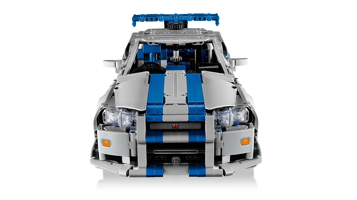 LEGO 42210 Technic 2 Fast 2 Furious Nissan Skyline GT-R (R34) Car | 1410 PCS