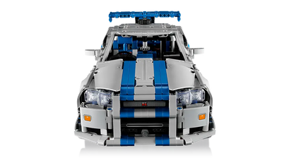 LEGO 42210 Technic 2 Fast 2 Furious Nissan Skyline GT-R (R34) Car | 1410 PCS