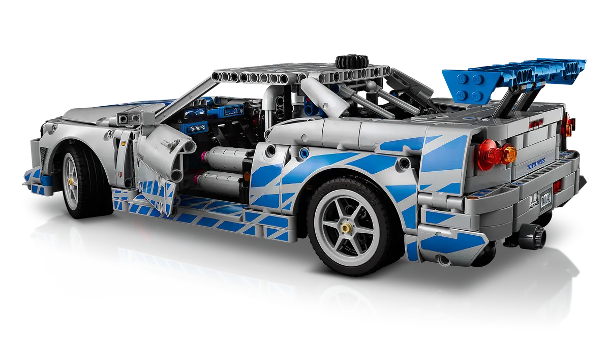 LEGO 42210 Technic 2 Fast 2 Furious Nissan Skyline GT-R (R34) Car | 1410 PCS