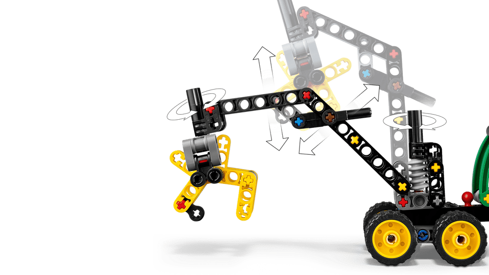 LEGO 42218 Technic John Deere 1470H Wheeled Harvester | 117 PCS