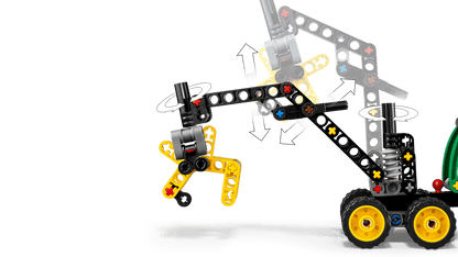 LEGO 42218 Technic John Deere 1470H Wheeled Harvester | 117 PCS