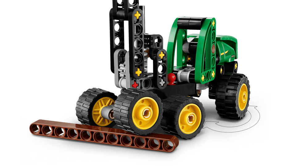 LEGO 42218 Technic John Deere 1470H Wheeled Harvester | 117 PCS