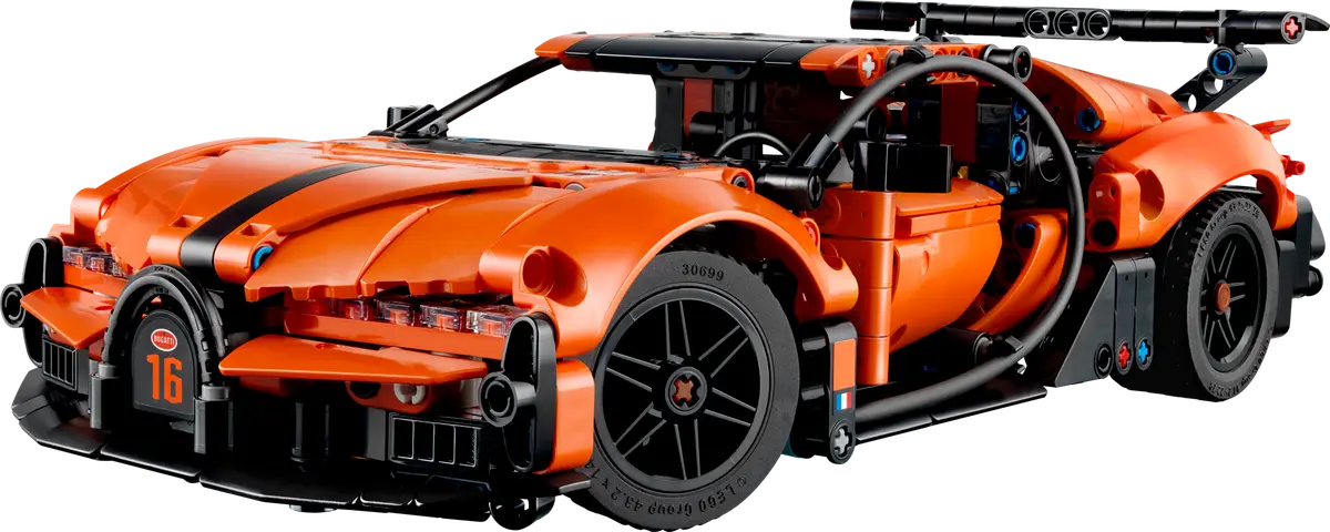 LEGO 42222 Technic Bugatti Chiron Pur Sport Hypercar | 771 PCS